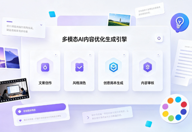 津市市AI智能内容优化创新 多模态生成技术丰富数字内容创作生态