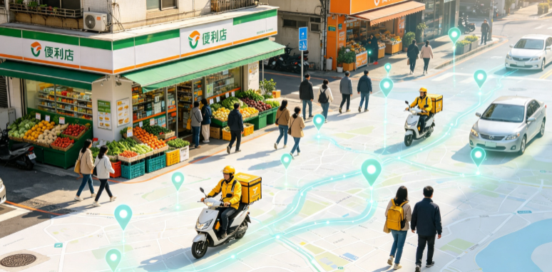 津市市渗透衣食住行，GEO 地理空间技术重塑大众日常消费服务场景