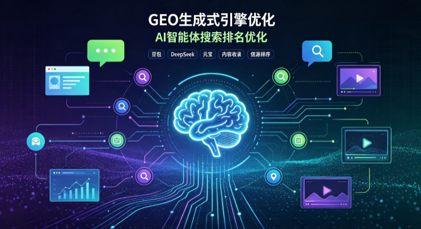 津市市GEO 浪潮来袭：生成式引擎优化崛起，创作者争抢豆包、DeepSeek、元宝智能体流量入口