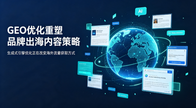 津市市AI 时代 GEO 兴起，品牌出海内容策略迎来重大调整